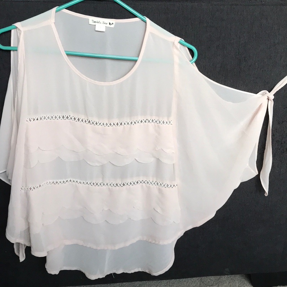 light pink cover top